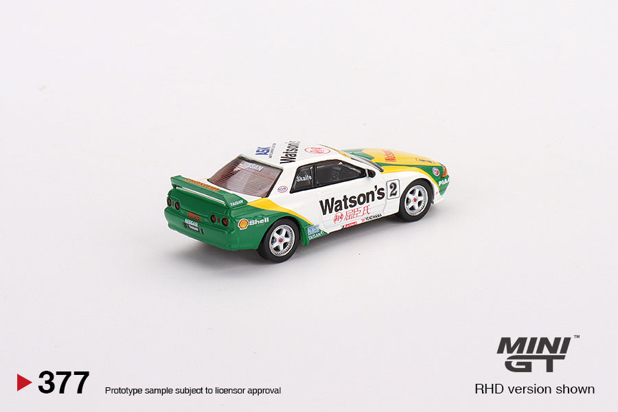Mini GT 1/64 Nissan Skyline GT-R (R32) Group A #2 1991 Macau GP ***in clamshell blisters***