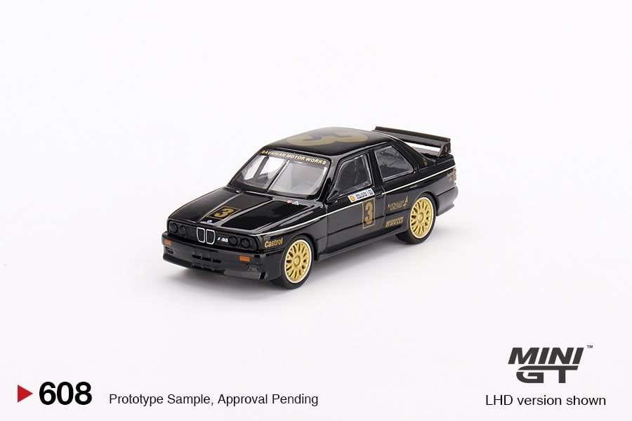 Mini GT 1/64 BMW M3 #3 JPS Team BMW 1987 ATCC Championship Winner - Australia Exclusive