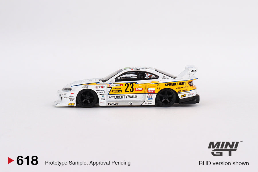 Mini GT 1/64 Nissan LB-Super Silhouette S15 SILVIA #23 2022 Goodwood Festival of Speed ***in clamshell blisters****