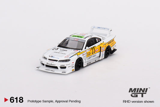 Mini GT 1/64 Nissan LB-Super Silhouette S15 SILVIA #23 2022 Goodwood Festival of Speed ***in clamshell blisters****