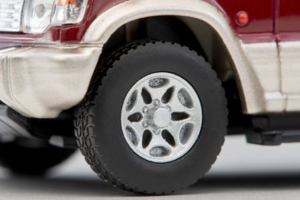 Tomica Limited Vintage 1/64 LV-N206b MITSUBISHI PAJERO Mid-Roof Wide VR Red/BE 96 Model