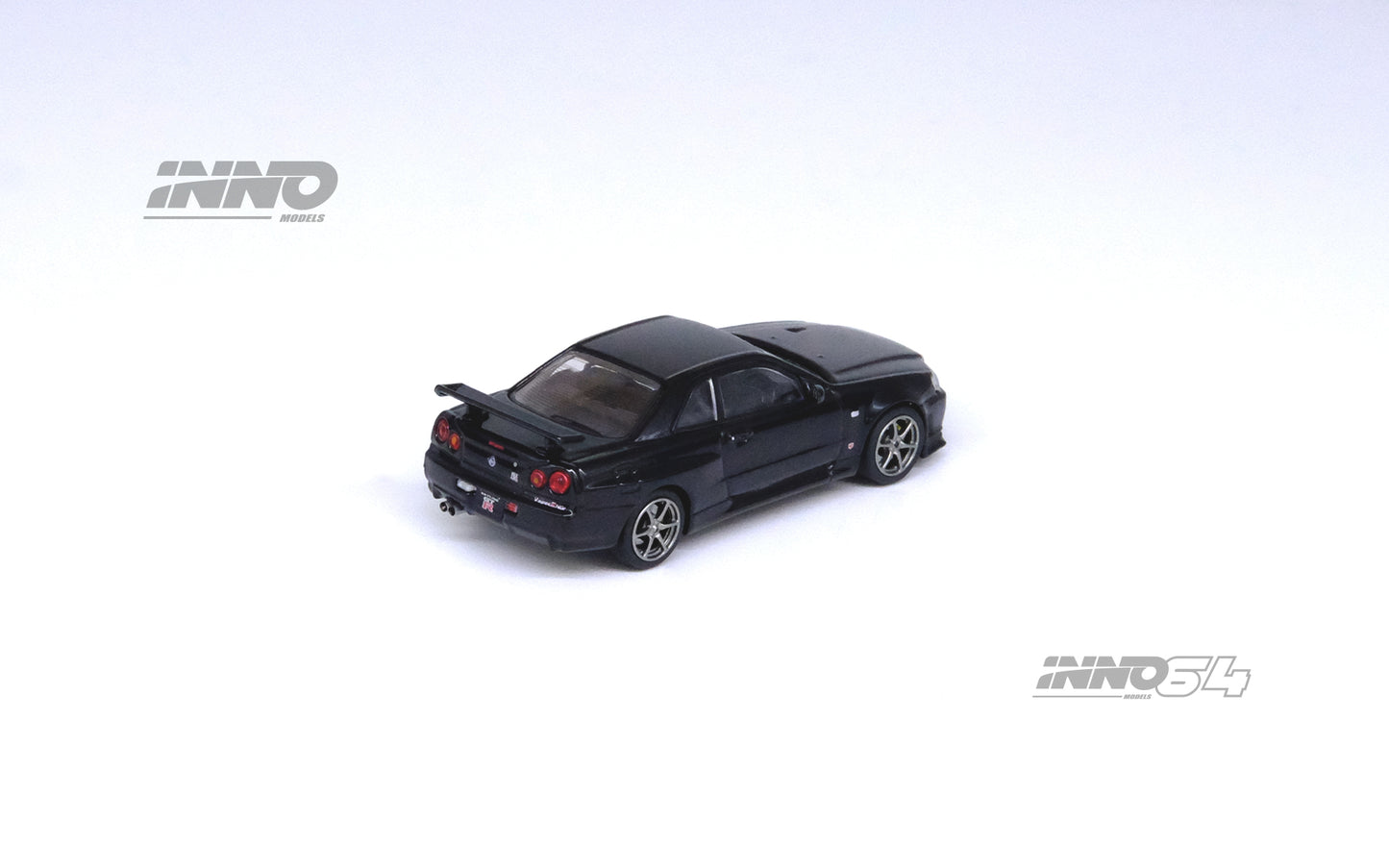 Inno64 1/64 Nissan Skyline GT-R (R34) V-Spec Ii Black