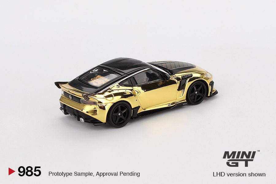 Mini GT 1/64 Nissan Z VeilSide FZ400 Gold Chrome