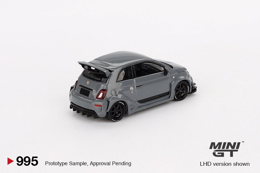 Mini GT 1/64 Abarth 595 LB-WORKS x Abas Works Grey