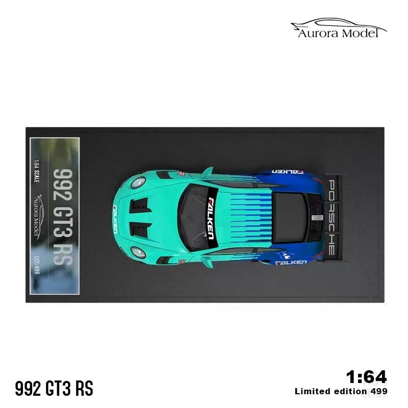 Time Micro x Aurora 1/64 992 GT3 RS Falken / GT37#