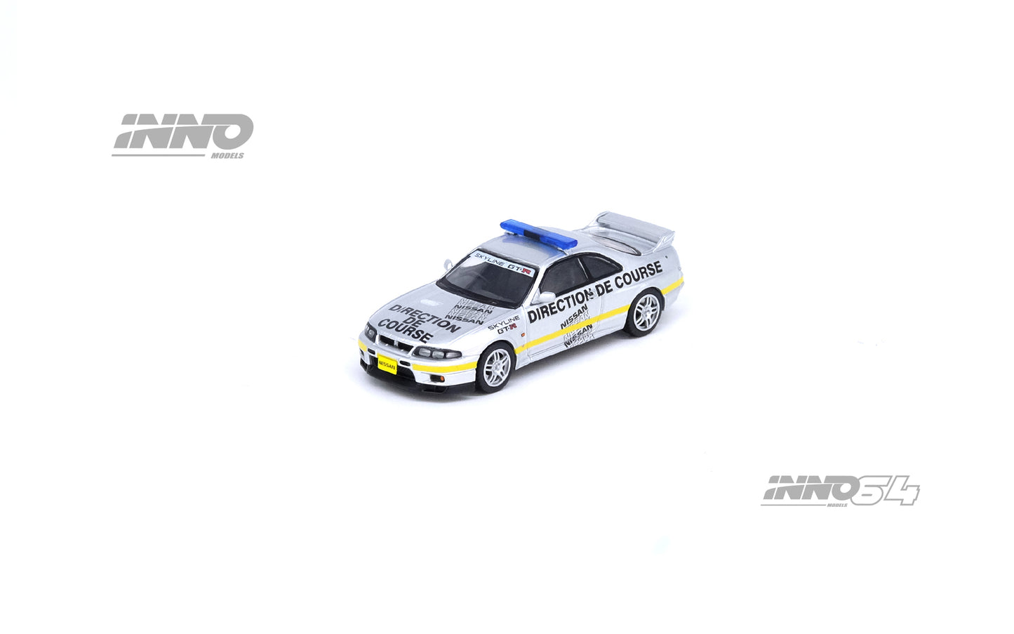 Inno64 1/64 NISSAN SKYLINE GT-R (R33)
24 Hours Le Mans Offical Pace Car 1997