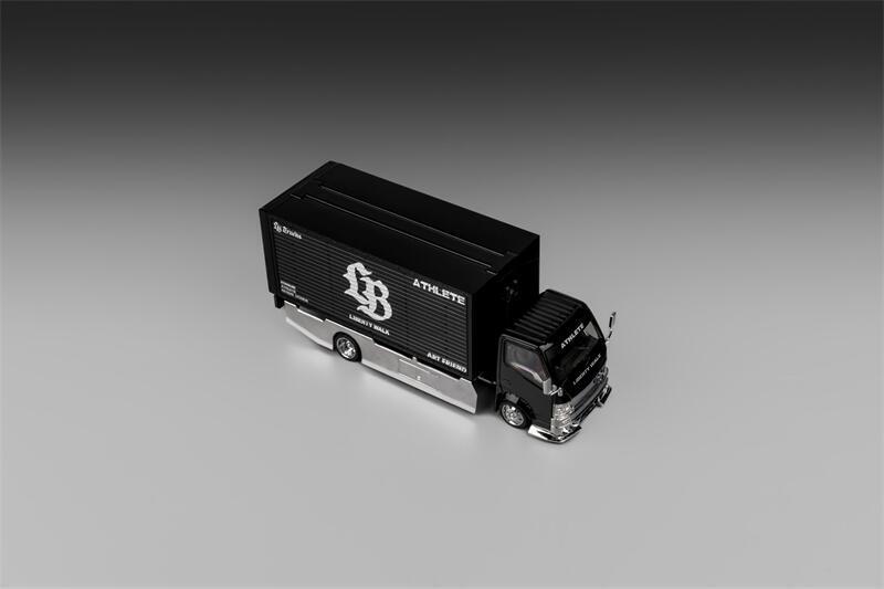 MicroTurbo 1/64 300 Series II - Custom Gull Wing Truck Black LB ***AIT Exclusive***