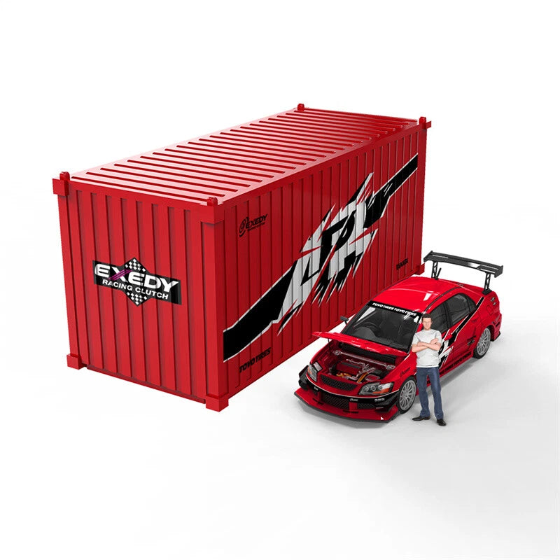 Time Micro 1/64 Lancer Evolution EVO IX - FNF Red Livery