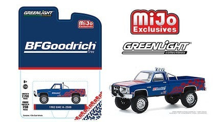 Greenlight 1:64 MiJo Exclusive 82 GMC K-2500 BFGoodrich (Limited to 3000pcs)