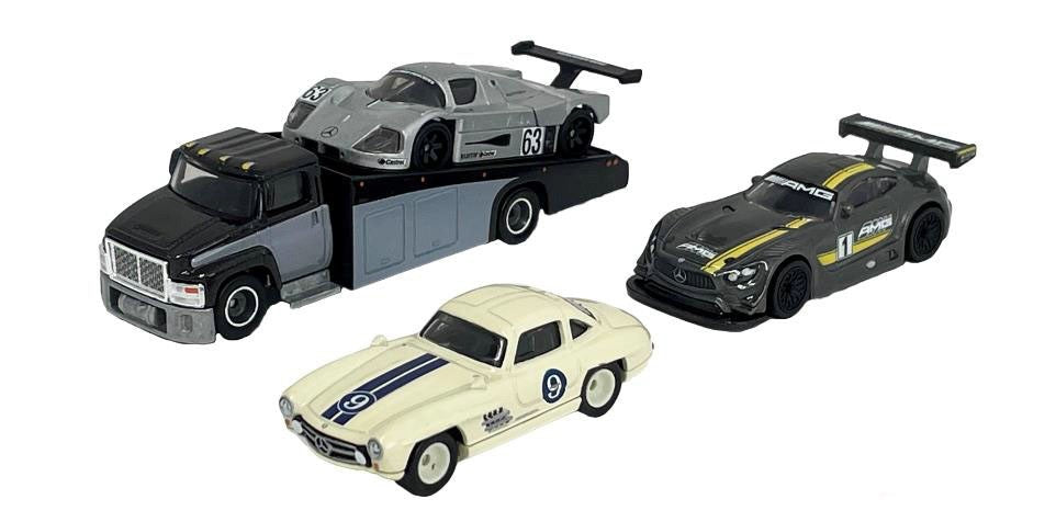Hot Wheels 2021 1/64 Premium Diorama Collector Mercedes Racing