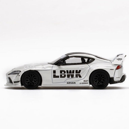 Mini GT 1:64 LB Works Toyota GR Supra White ***in clamshell blisters***