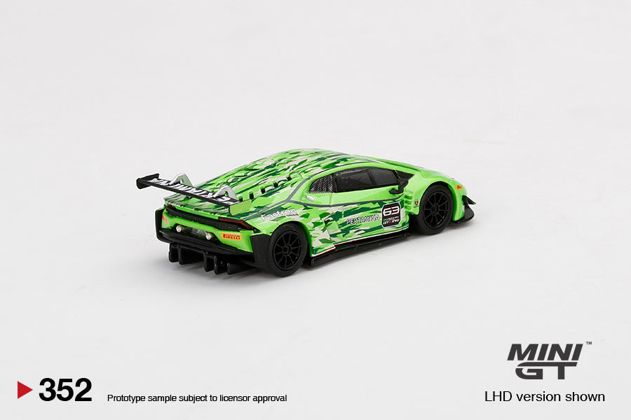 Mini GT 1/64 Lamborghini Huracán GT3 EVO Presentation ***in clamshell blisters***