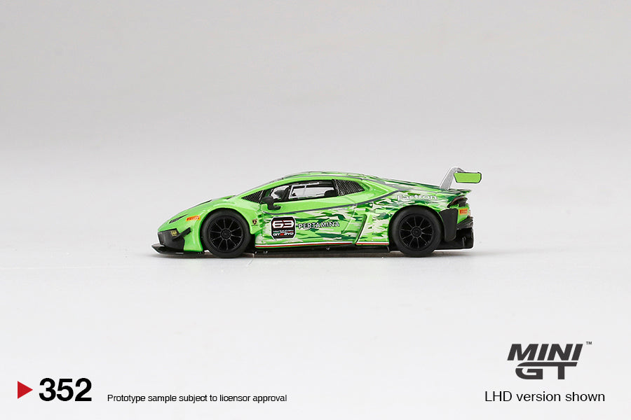 Mini GT 1/64 Lamborghini Huracán GT3 EVO Presentation ***in clamshell blisters***