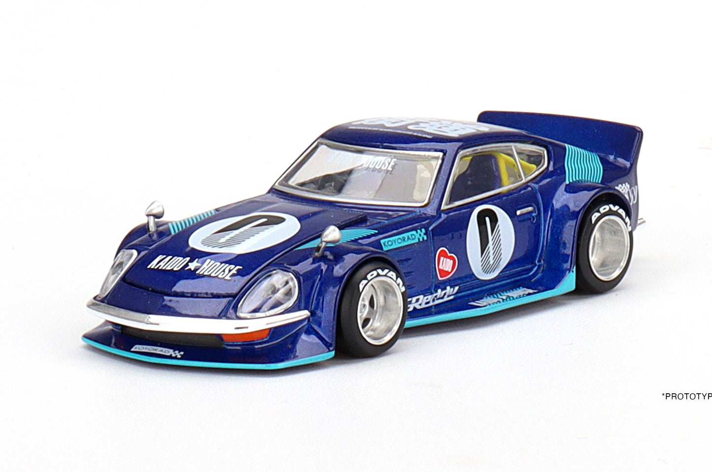 MINI GT 1/64 Kaido★House Datsun Fairlady Z Blue