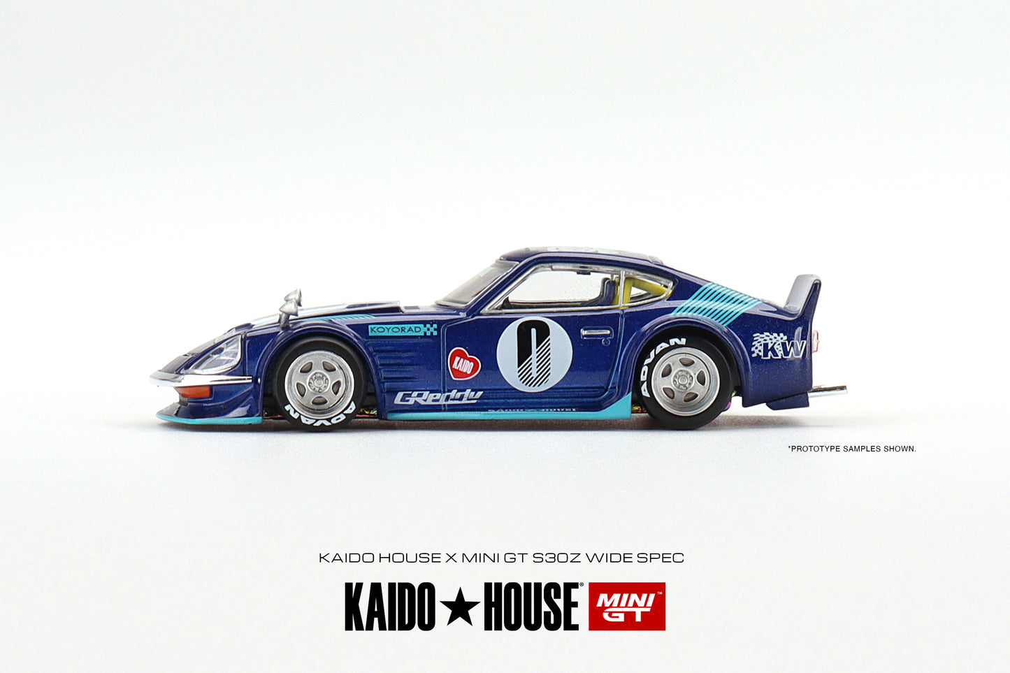 MINI GT 1/64 Kaido★House Datsun Fairlady Z Blue