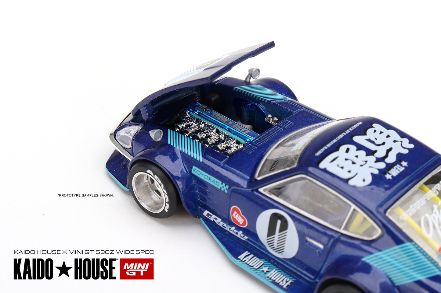 MINI GT 1/64 Kaido★House Datsun Fairlady Z Blue