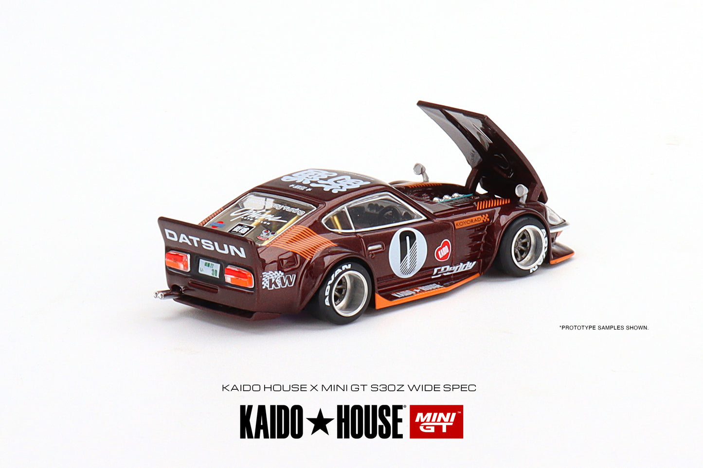 MINI GT 1/64 Kaido★House Datsun Fairlady Z Dark Red
