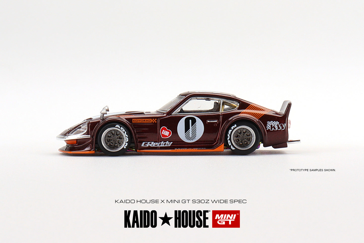 MINI GT 1/64 Kaido★House Datsun Fairlady Z Dark Red