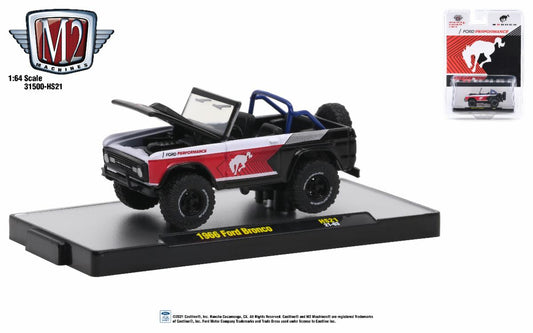 M2 Machines 1:64 Hobby Exclusives 1966 Ford Bronco Truck