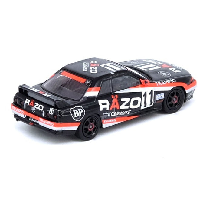 Inno64 1/64 NISSAN SKYLINE GT-R (R32) #11 "RAZO TRAMPIO" Japan Super N1 Endurance Race 1994