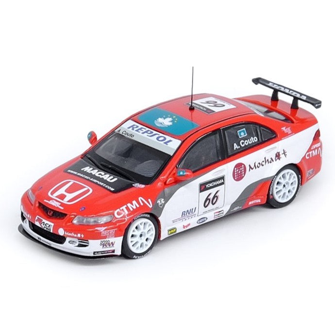 Inno64 1:64 HONDA ACCORD Euro-R (CL7) #66 "N. Technology" Macau World Touring Car Championship 2008 - Andre Couto