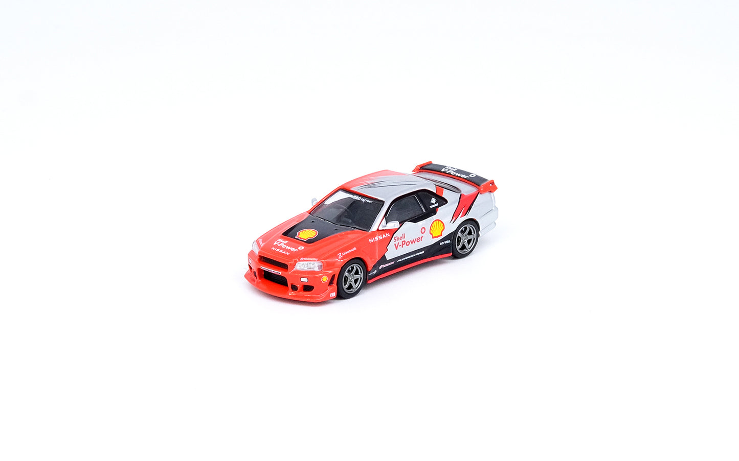 Inno64 1/64 Nissan Skyline R34 GTT Drift Car "SHELL" Jason Mok / Pluto Mok ***Hong Kong ToyCar Salon 2022 Event EdItion***