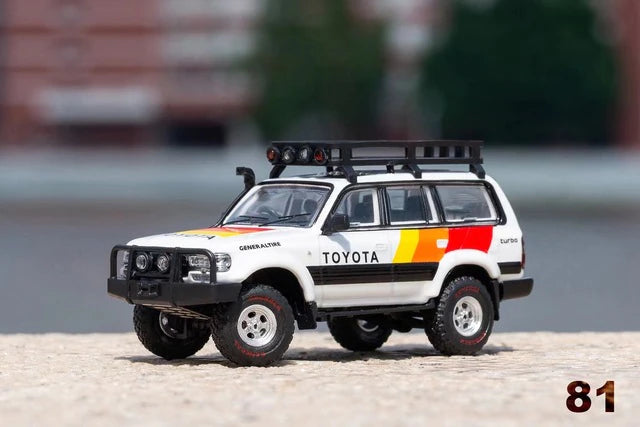 GCD 1/64 Toyota Land Cruiser LC80 1989 Version Offroad Mod