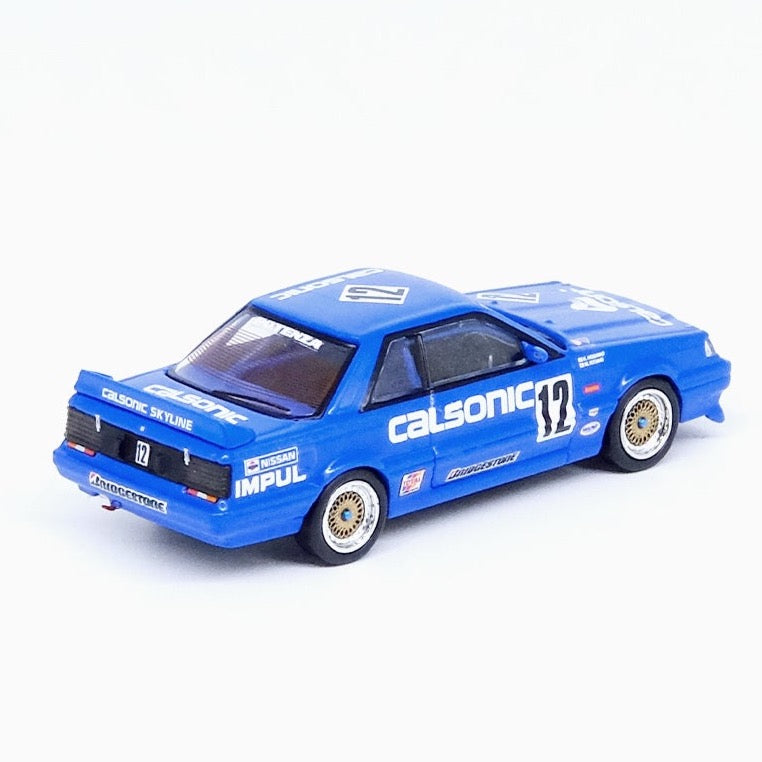 Inno64 1:64 NISSAN SKYLINE GTS-R (R31) #12 "CALSONIC" JTCC 1987