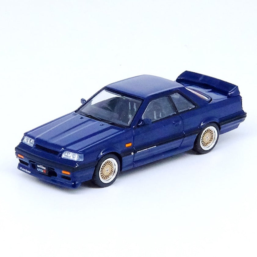 Inno64 1:64 NISSAN SKYLINE GTS-R (R31) Dark Blue – Black Ice Diecast