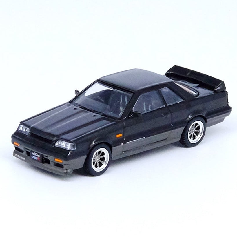 Inno64 1:64 NISSAN SKYLINE GTS-R (R31) Black/Gun Metal – Black Ice Diecast