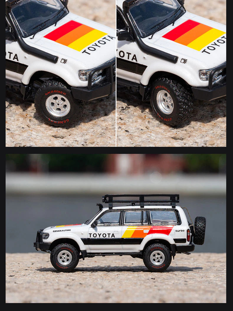 GCD 1/64 Toyota Land Cruiser LC80 1989 Version Offroad Mod