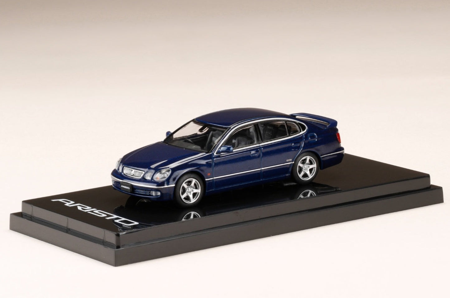 Hobby Japan 1/64 Toyota ARISTO V300 VERTEX EDITION Dark Blue Mica
