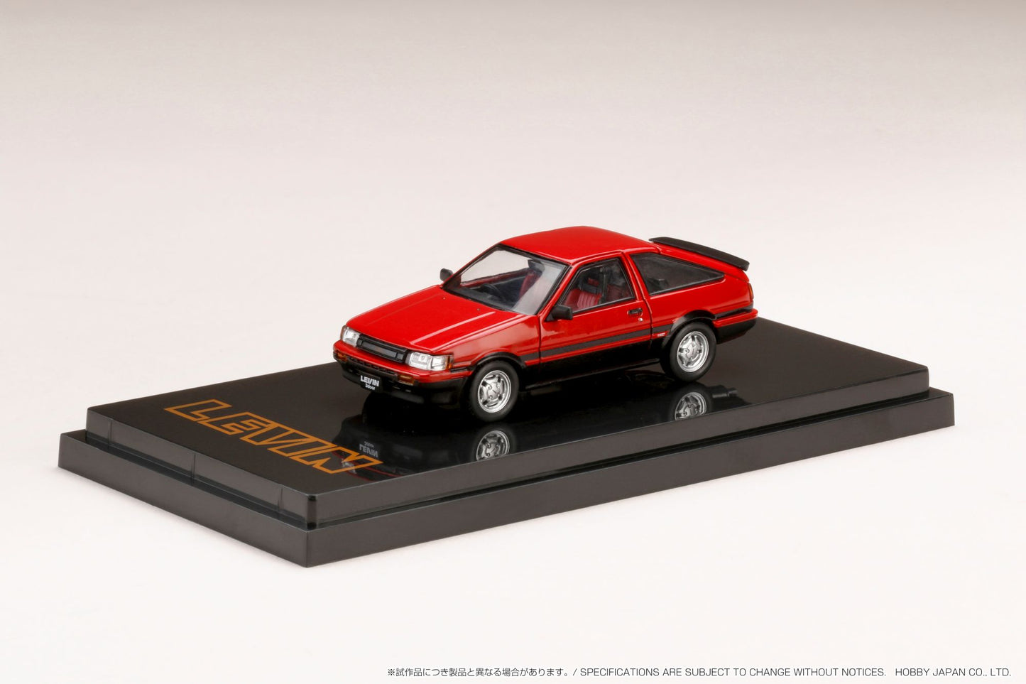Hobby Japan 1/64 Toyota COROLLA LEVIN AE86 3 DOOR GT APEX 1983