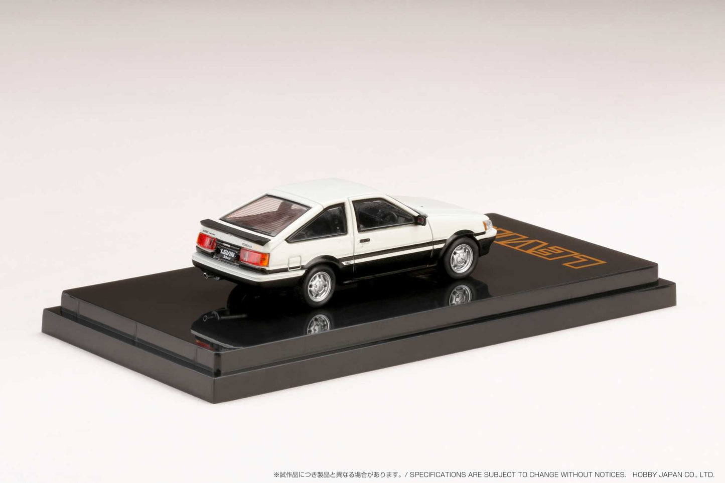 Hobby Japan 1/64 Toyota COROLLA LEVIN AE86 3 DOOR GT APEX 1983