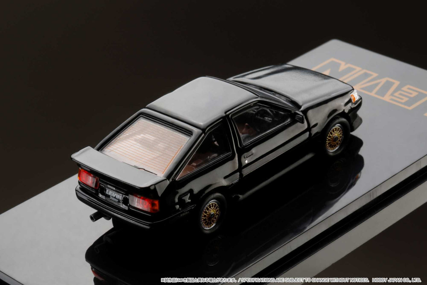 Hobby Japan 1/64 Toyota COROLLA LEVIN AE86 3 DOOR Customized Version