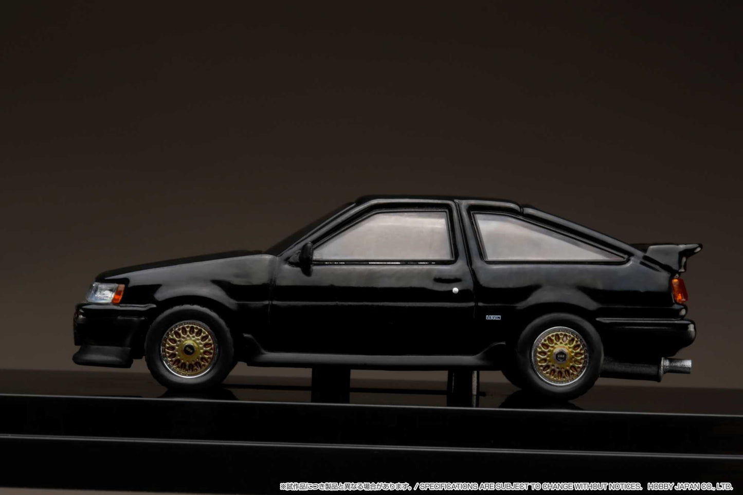 Hobby Japan 1/64 Toyota COROLLA LEVIN AE86 3 DOOR Customized Version