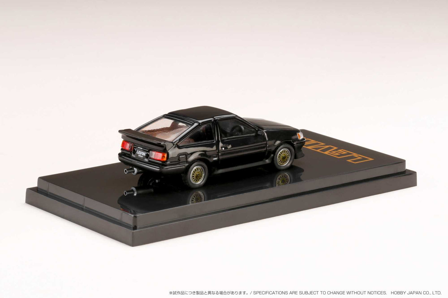Hobby Japan 1/64 Toyota COROLLA LEVIN AE86 3 DOOR Customized Version