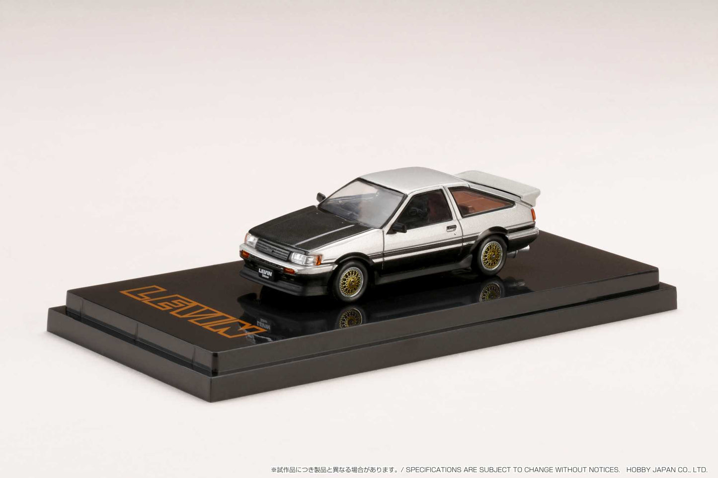 Hobby Japan 1/64 Toyota COROLLA LEVIN AE86 3 DOOR Customized Version