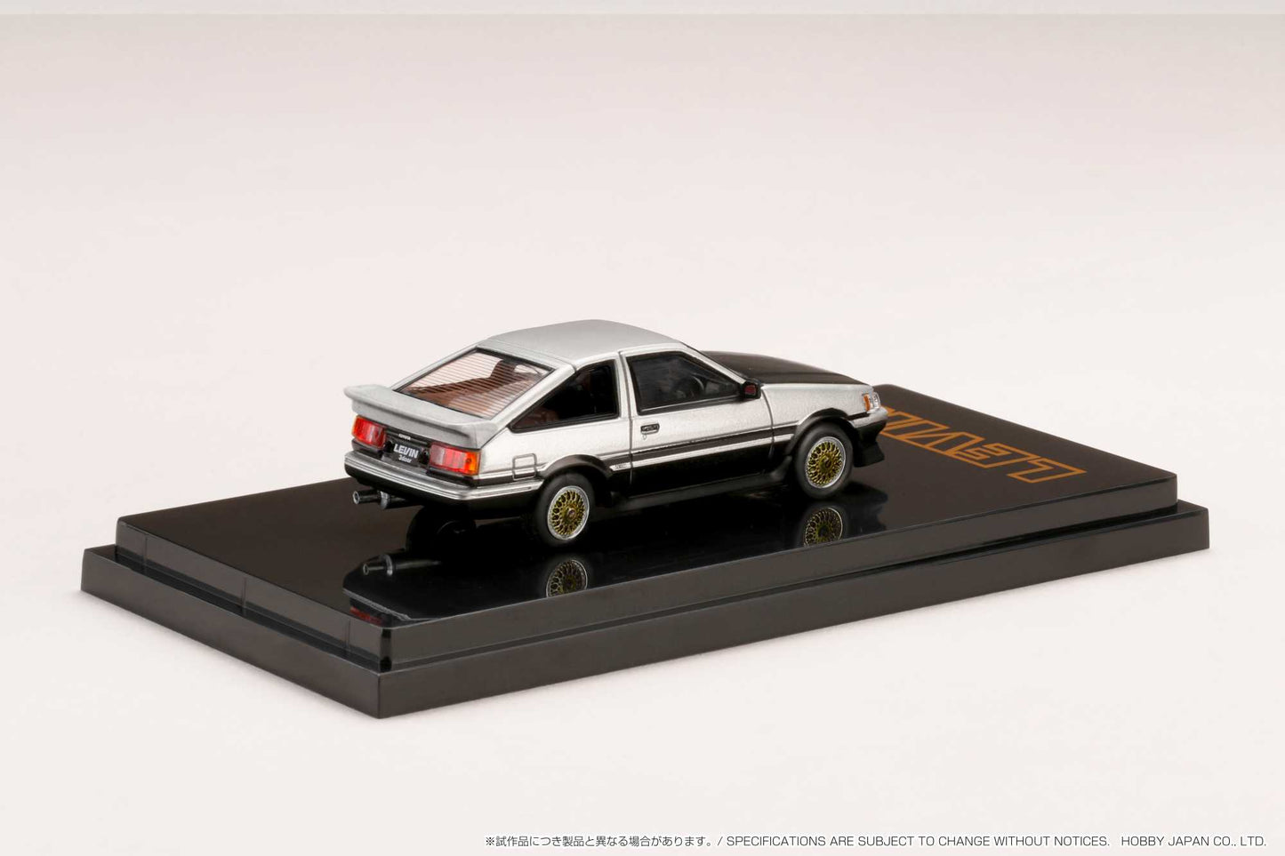 Hobby Japan 1/64 Toyota COROLLA LEVIN AE86 3 DOOR Customized Version