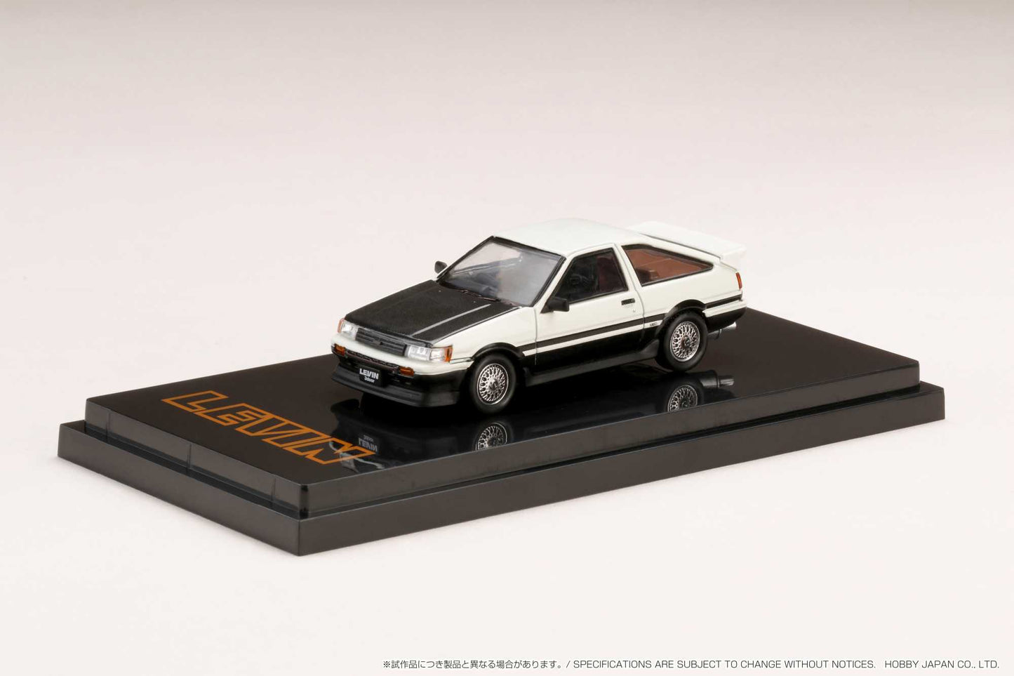 Hobby Japan 1/64 Toyota COROLLA LEVIN AE86 3 DOOR Customized Version