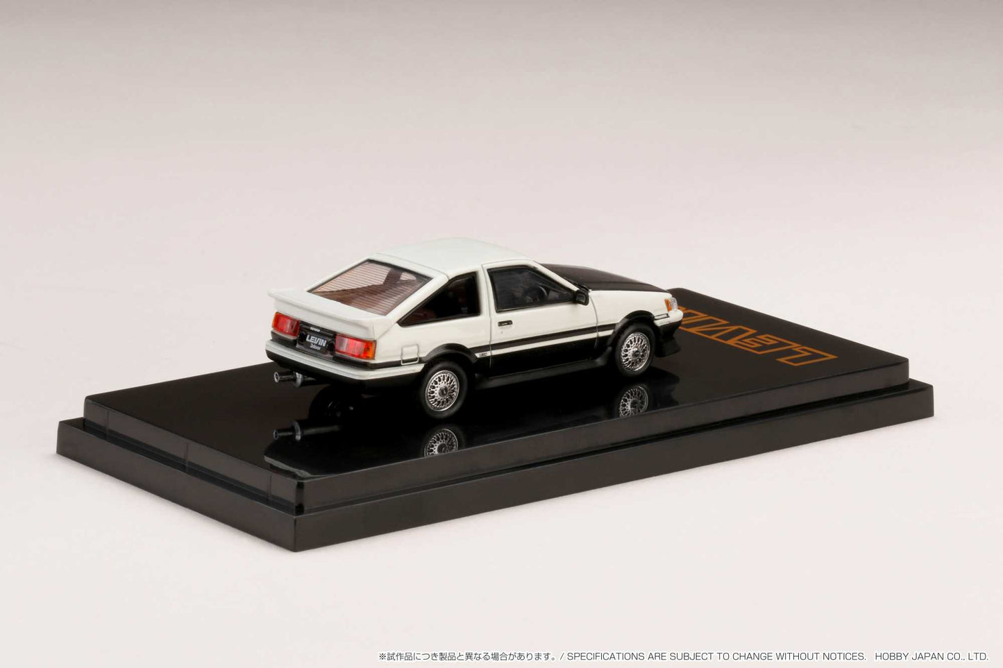 Hobby Japan 1/64 Toyota COROLLA LEVIN AE86 3 DOOR Customized Version