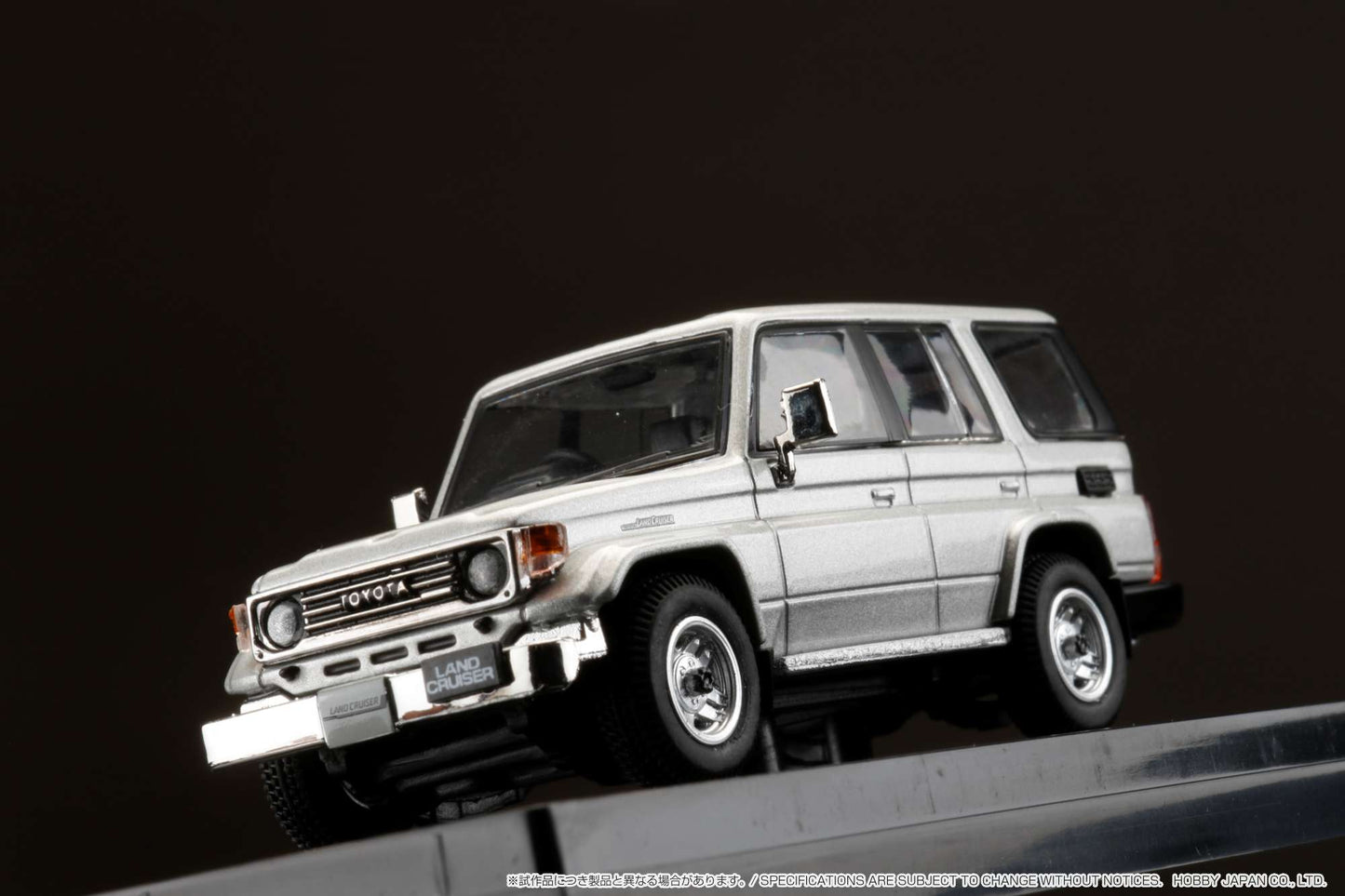 HJ 1/64 Toyota LANDCRUISER 70 ZX 4DOOR ‘1994 BLUISH SILVER METALLIC