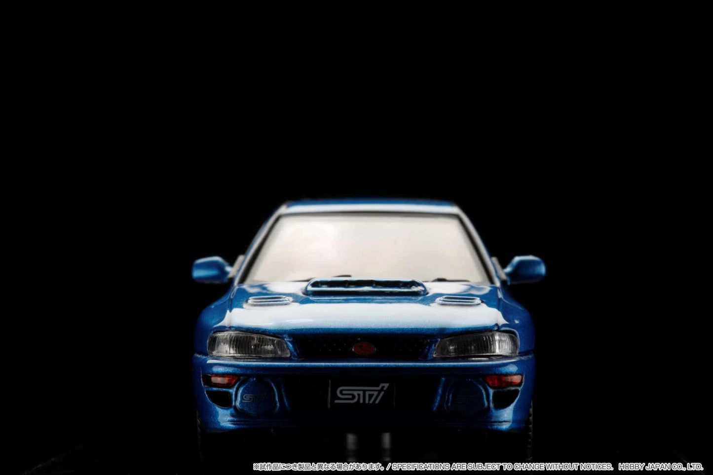 Hobby Japan 1/64 SUBARU IMPREZA 22B STi Version (GC8改) With EJ22改 engine display