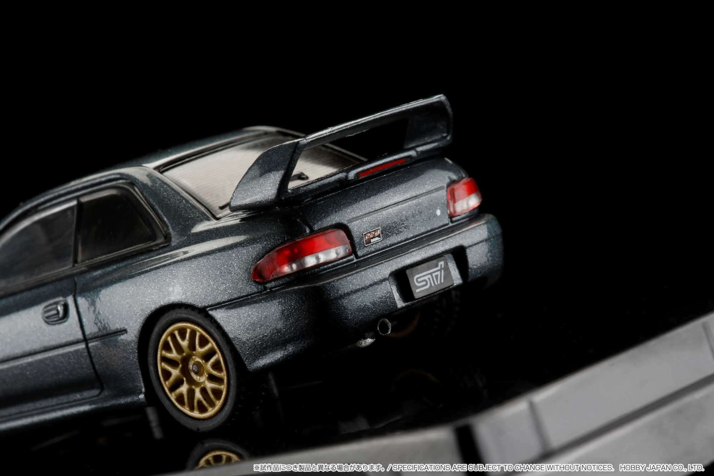 Hobby Japan 1/64 SUBARU IMPREZA 22B STi Version (GC8改) With EJ22改 engine display