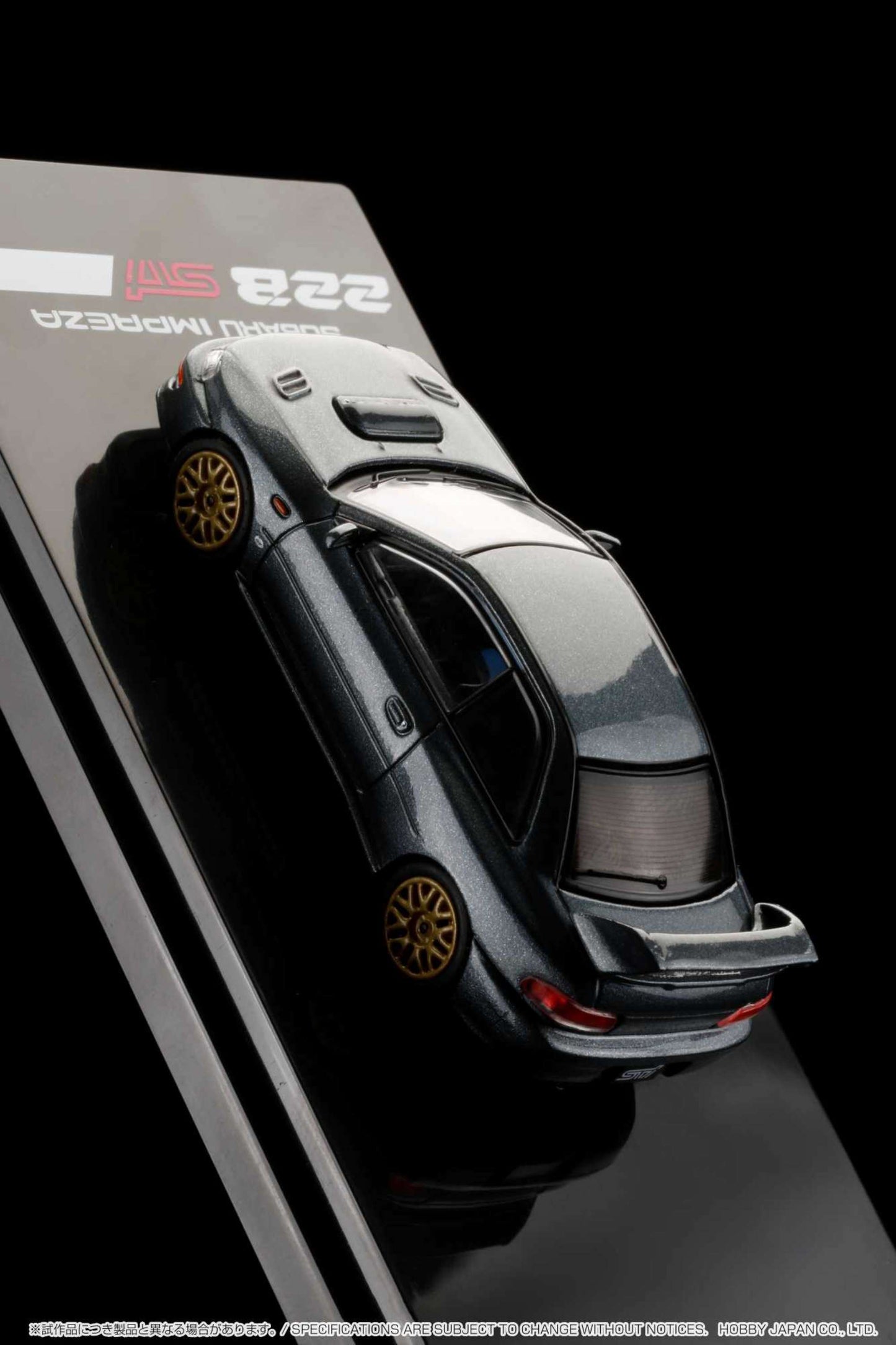 Hobby Japan 1/64 SUBARU IMPREZA 22B STi Version (GC8改) With EJ22改 engine display