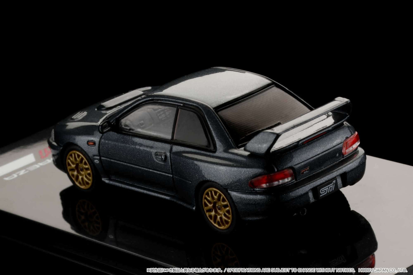 Hobby Japan 1/64 SUBARU IMPREZA 22B STi Version (GC8改) With EJ22改 engine display