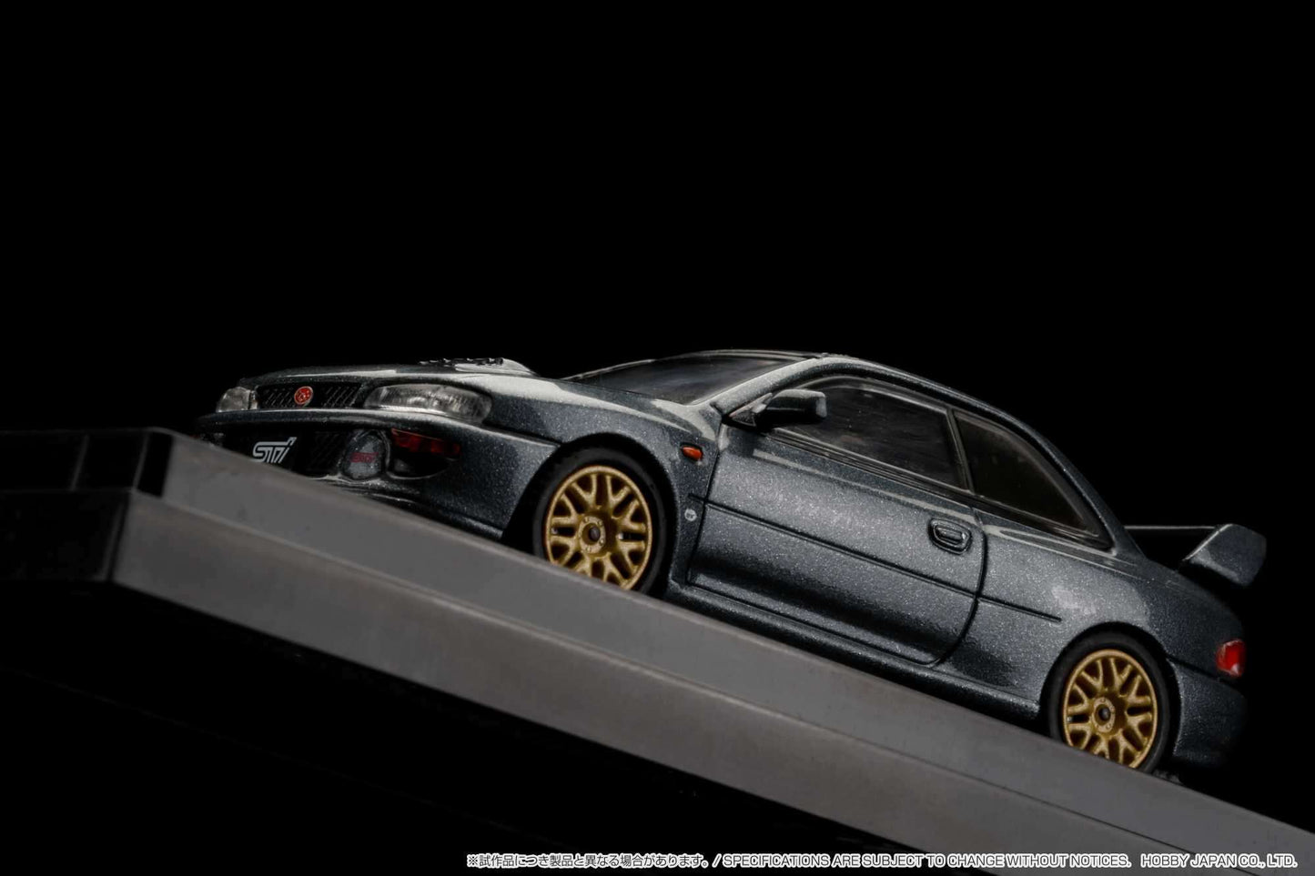 Hobby Japan 1/64 SUBARU IMPREZA 22B STi Version (GC8改) With EJ22改 engine display
