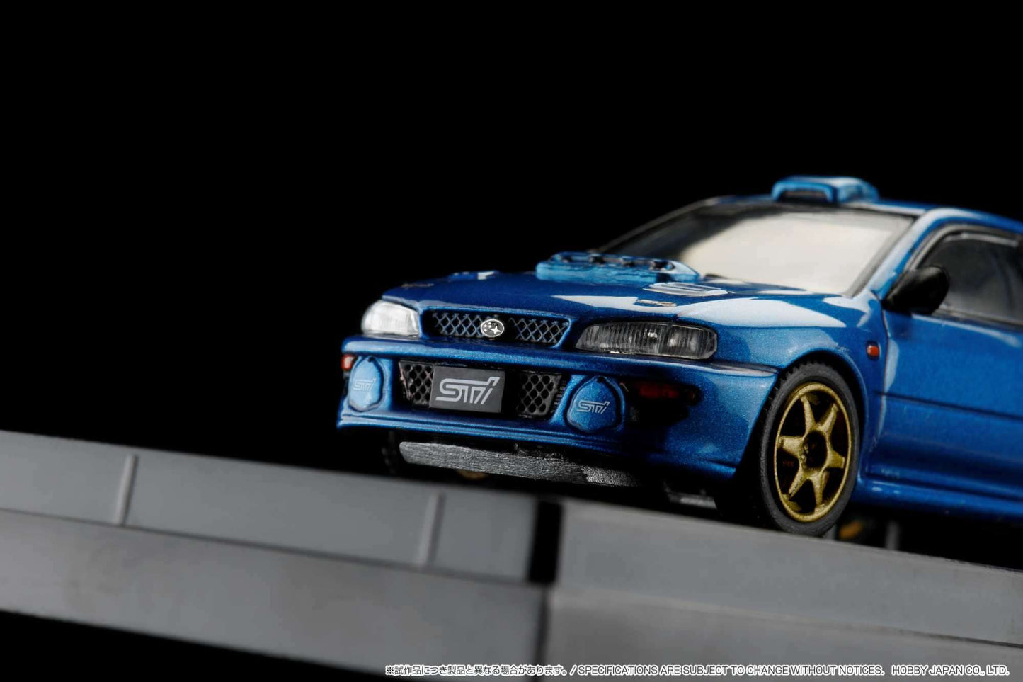 Hobby Japan 1/64 SUBARU IMPREZA 22B STi Version (GC8改) Rally Base Car