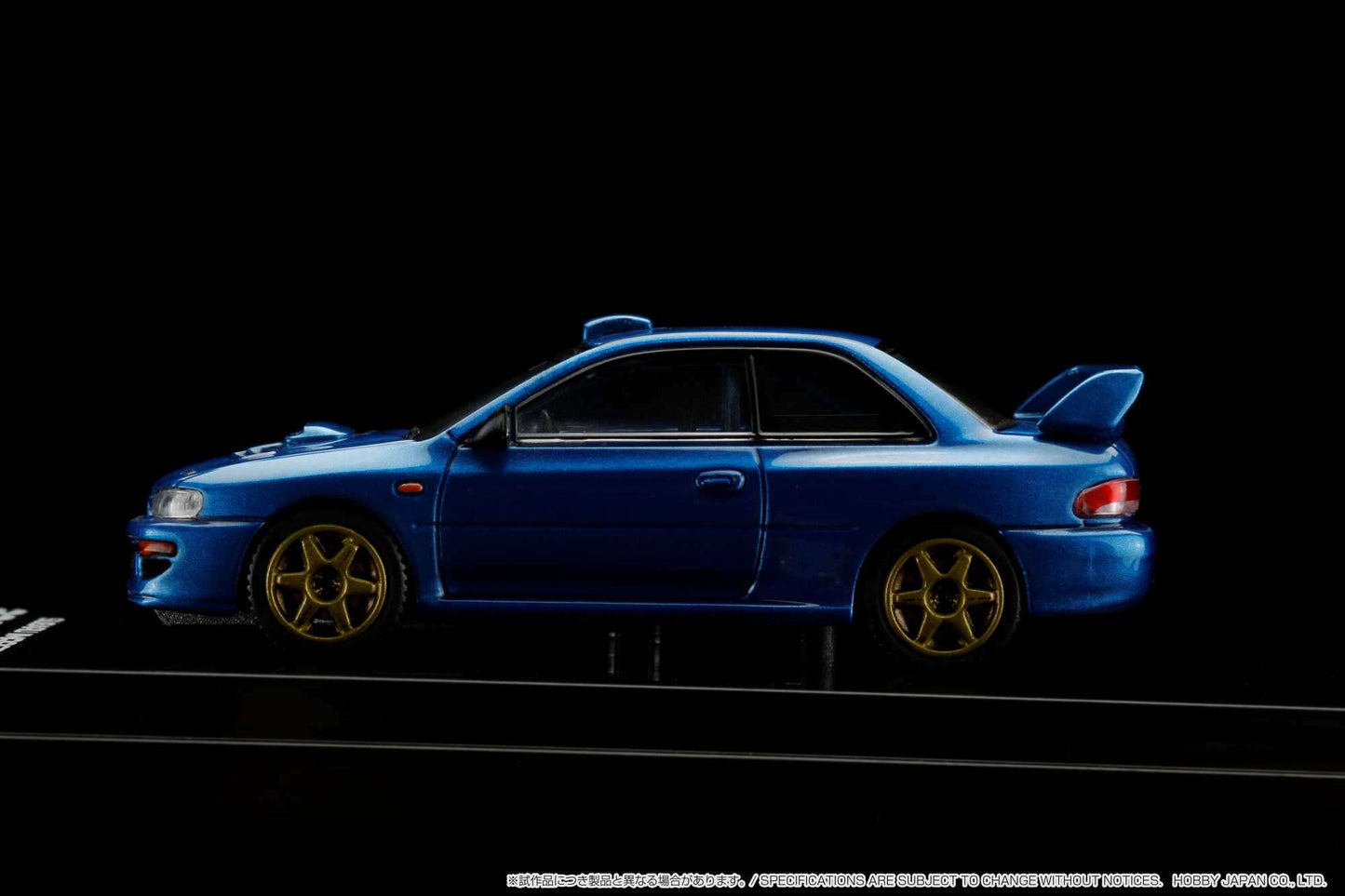 Hobby Japan 1/64 SUBARU IMPREZA 22B STi Version (GC8改) Rally Base Car