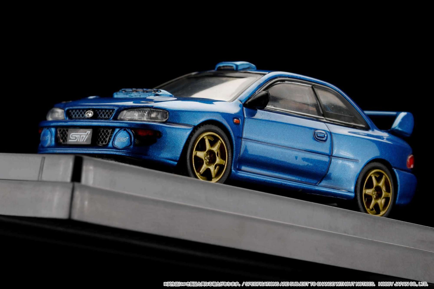 Hobby Japan 1/64 SUBARU IMPREZA 22B STi Version (GC8改) Rally Base Car